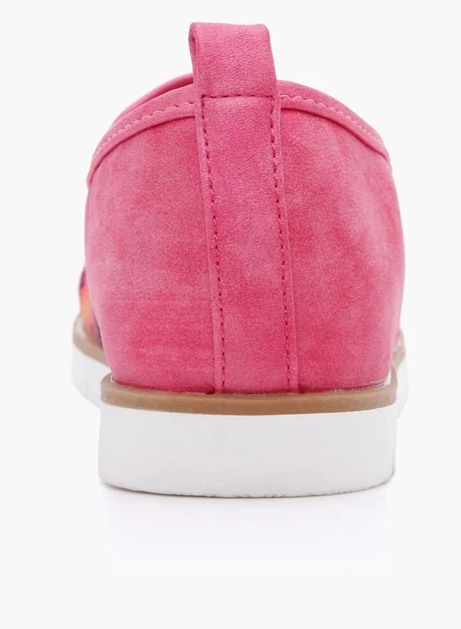 MISSY Women Floral Print Slip-On Shoes