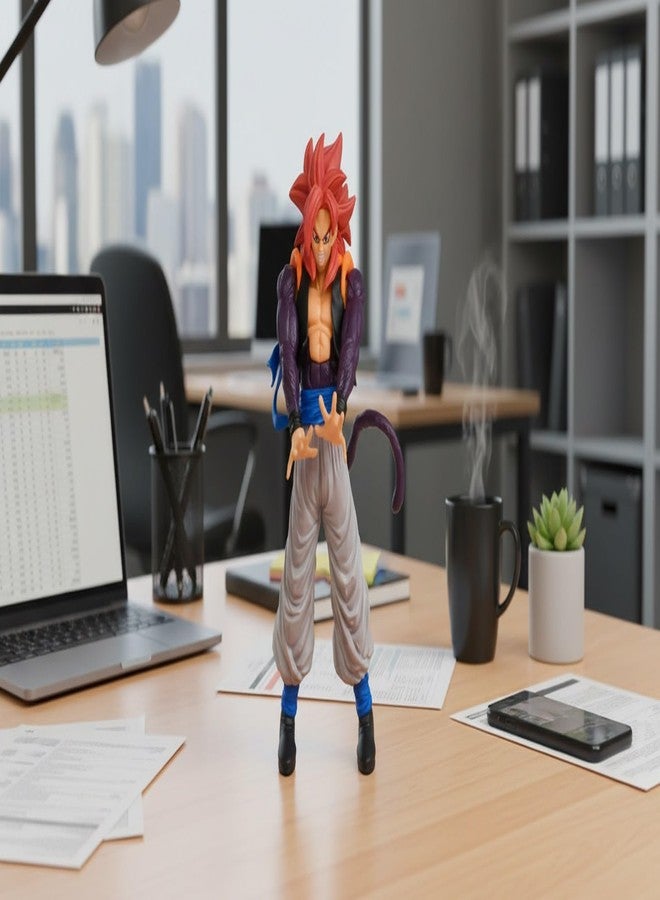 Awestuffs Large Action Figure Limited Edition Figure Toy Statue Merchandise for Anime Lovers Gokuu Super Saiyan IV - Image 4