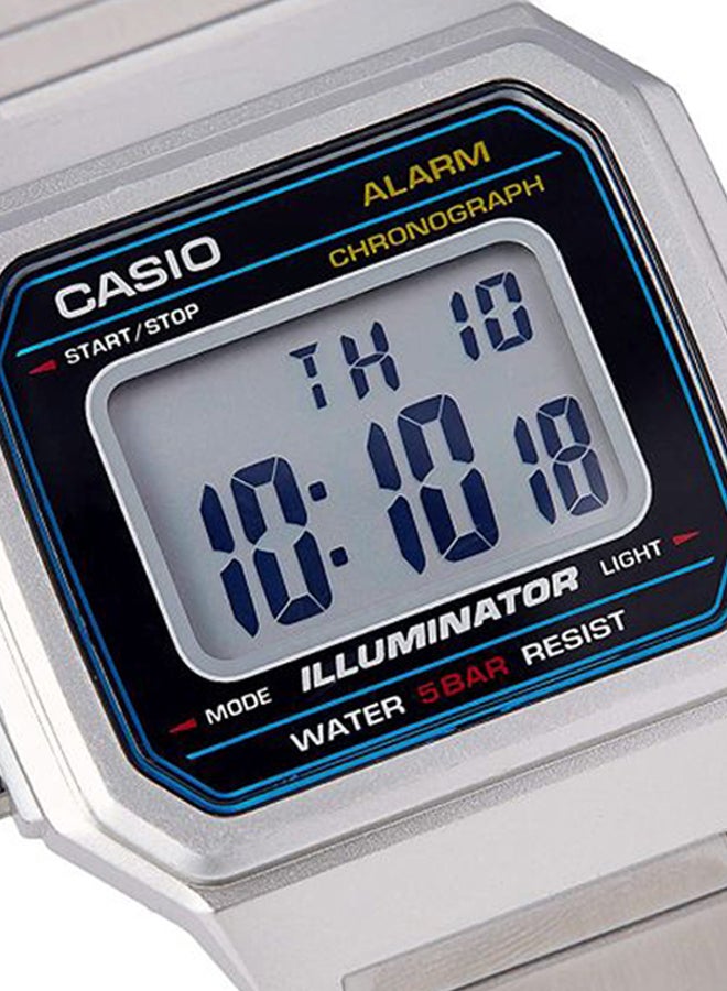 CASIO Men Time Pieces Water Resistant Digital Watch B650WD-1AEF - 43 mm - Silver - Image 4