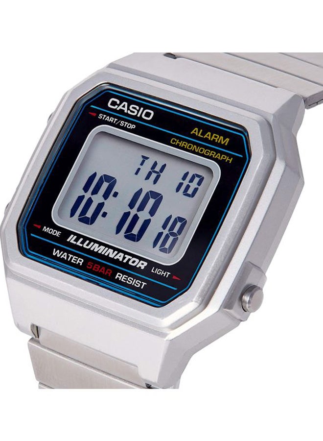 CASIO Men Time Pieces Water Resistant Digital Watch B650WD-1AEF - 43 mm - Silver - Image 5