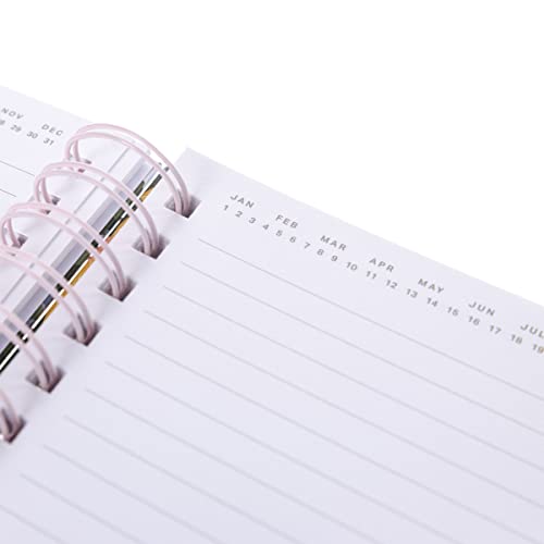 Graphique Spiral Hard Cover Journal - Self Care - 6.25" x 8.25", 160 Lined Pages, Gold Foil - Perfect for Taking Notes, Writing Lists and More - Image 2