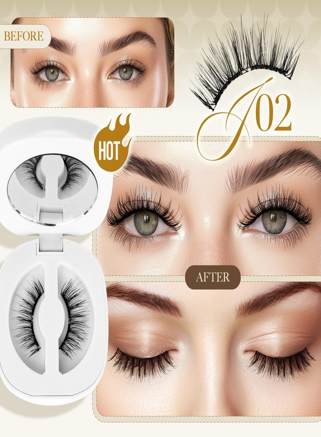 LASHVIEW Magnetic Eyelashes Natural Look, Reusable Manga Magnetic Lashes Kit with Applicator RCM01-NEW - Image 4