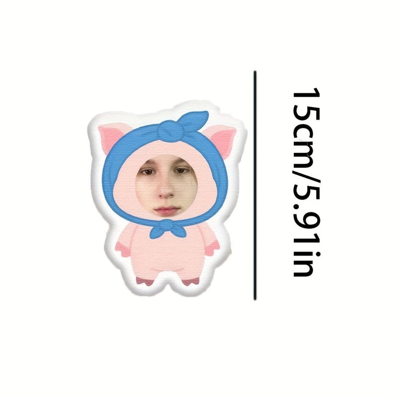 Custom Cartoon Pillow 45cm DIY Face Custom Cushion Funny Gift - Image 3