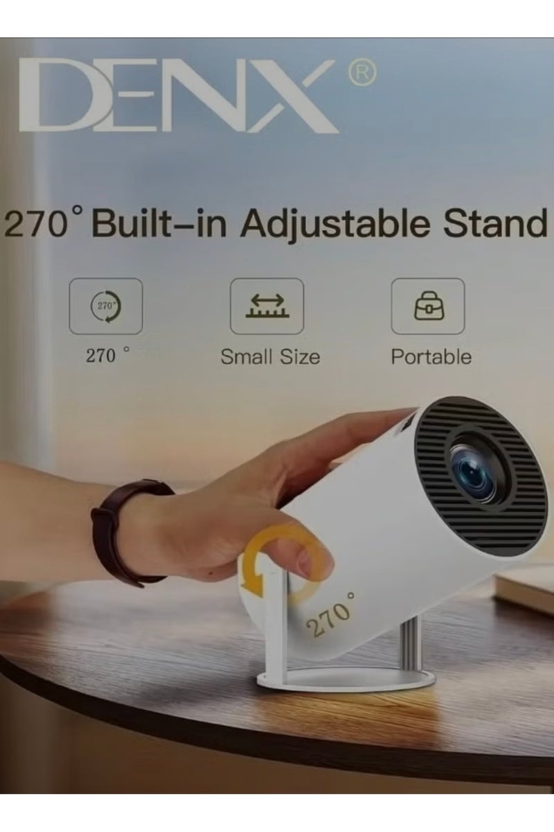 Portable Mini Smart Projector Dx2591 Fhd 1080P Projector - Image 4