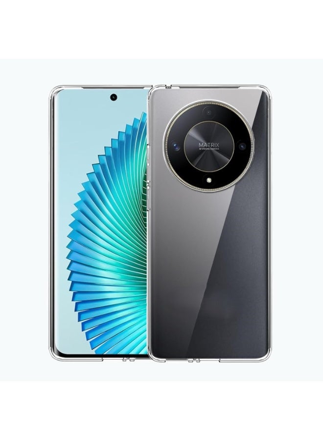 جراب شفاف لهاتف Honor Magic6 Lite 5G (Magic 6 Lite)/Honor X9b (6.78 بوصة)، غطاء حماية من السيليكون الناعم TPU - Image 5