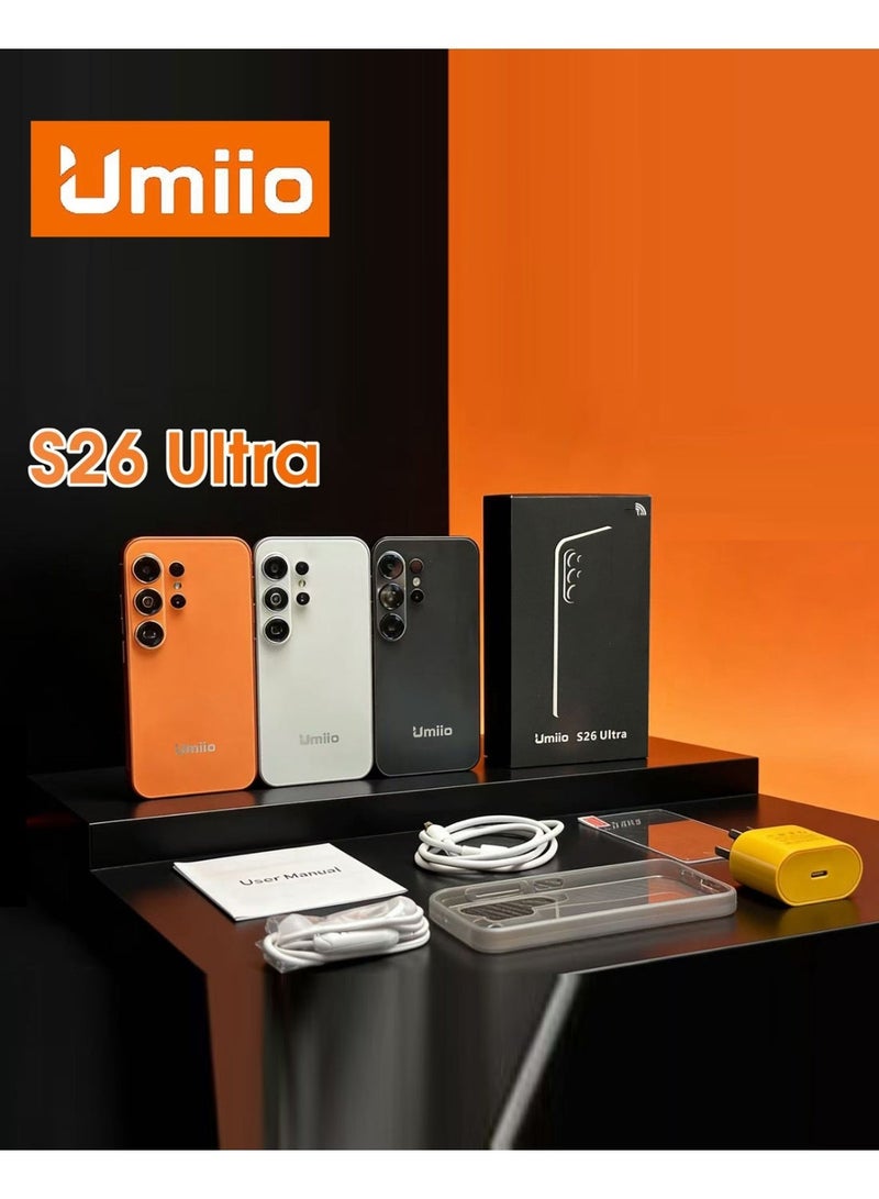 Umiio Mini Smartphone 5.6 Inch Incell Display Dual SIM S26 Ultra Android Cell Phone Triple Camera, Compact Small Size Android Mobile Phone For Kids & Adults - Image 4