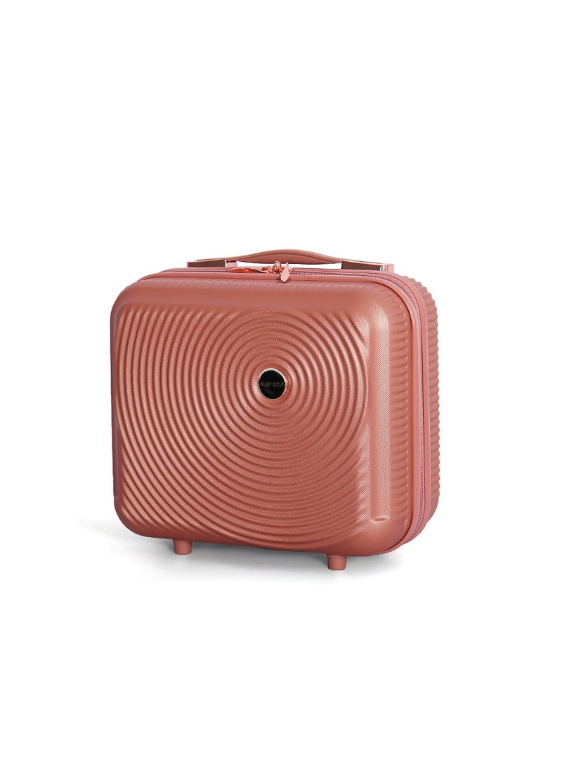 RUBY GOLF Hardside Luggage Trolley Bag 4 Pieces Set ,Rose Gold (BC-12,S-20,M-24,L-28) - Image 4