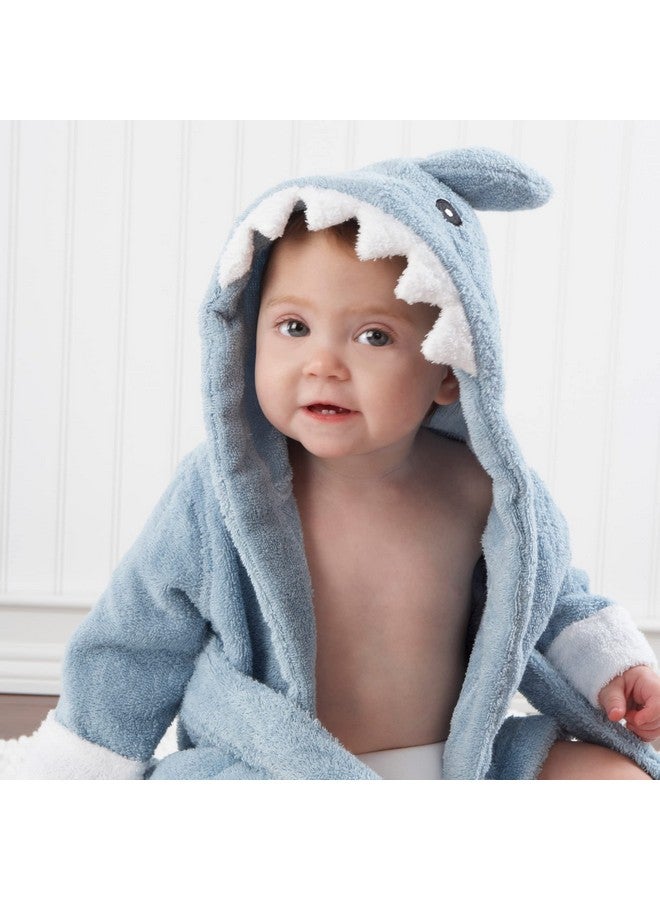 Baby Aspen Boys Spa Robe Hooded Towel, Blue (Updated Gift Packaging), One Size US (BA14129BL) - Image 1