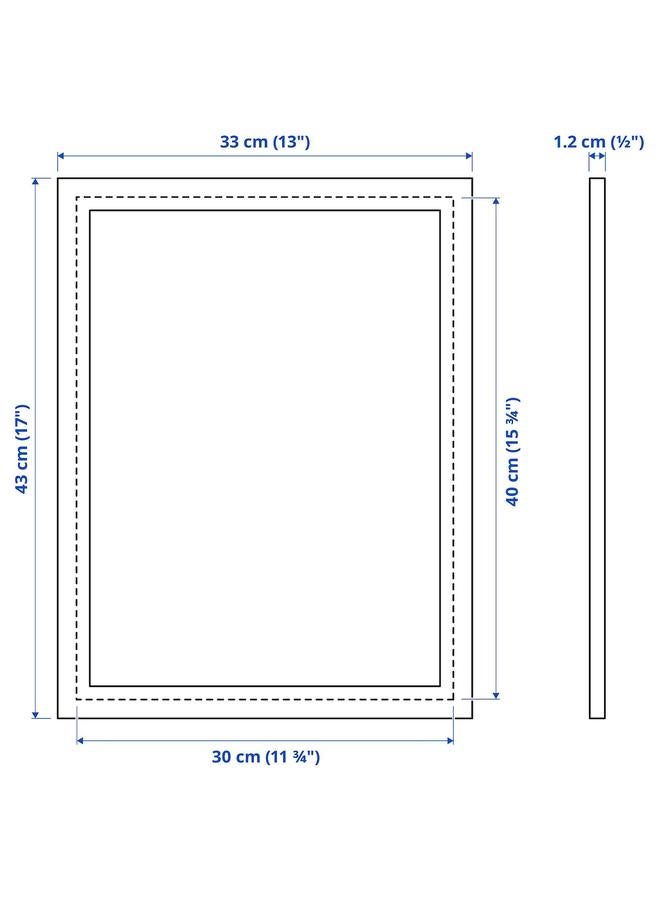 Zaboon Frame, white, 30x40 cm - Image 5