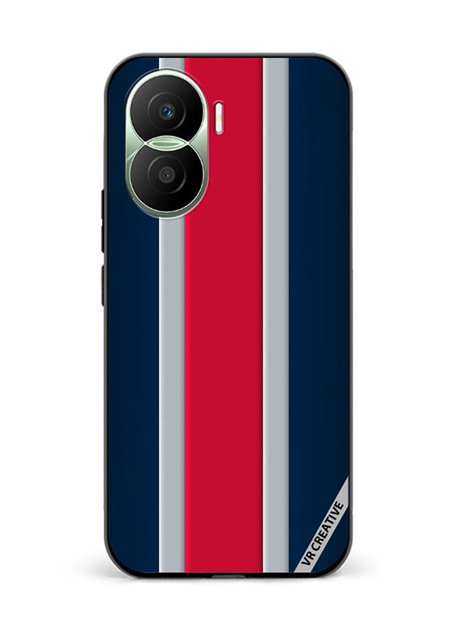VR CREATIVE غطاء حماية لجهاز Honor Play7T Pro بتصميم لوحة ألوان متعددة الألوان - Image 1