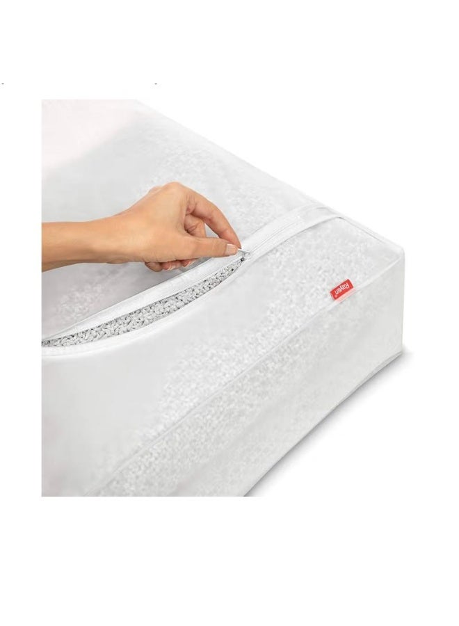 ريان غطاء تخزين متعدد الاستخدام من راين، مقاس 103×16×45 سم – حماية من الغبار والعث، مثالي للبطانيات والملابس - Image 2