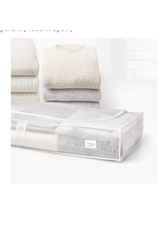 ريان غطاء تخزين متعدد الاستخدام من راين، مقاس 103×16×45 سم – حماية من الغبار والعث، مثالي للبطانيات والملابس - Image 4