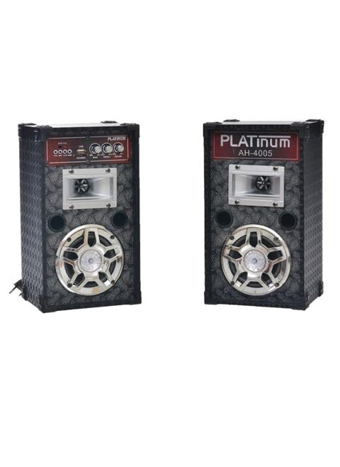 Subwoofer with Bluetooth - Memory Card port - USB port And Remote Model Ah-4005