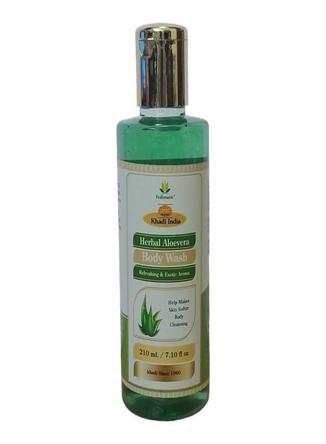 J K b K Khadi Vedimatic Herbal Aloevera Body Wash - Image 2