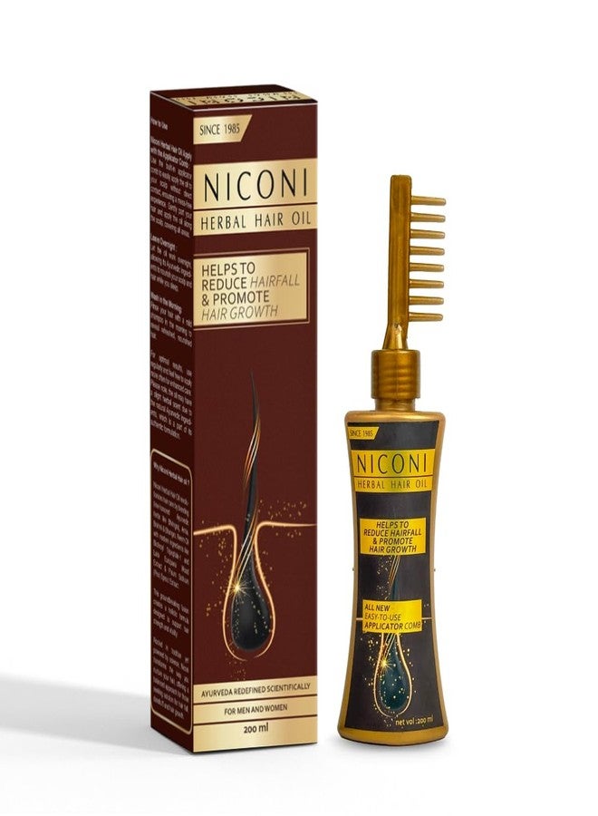 NICONI Herbal Hair Oil 200ml | - Image 1