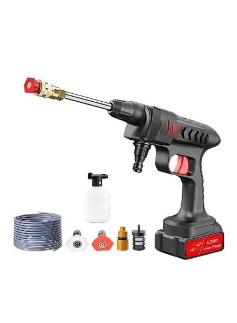 AROAQ 60 Bar 300W Cordless High Pressure Car Washer Rechargeable - Image 1