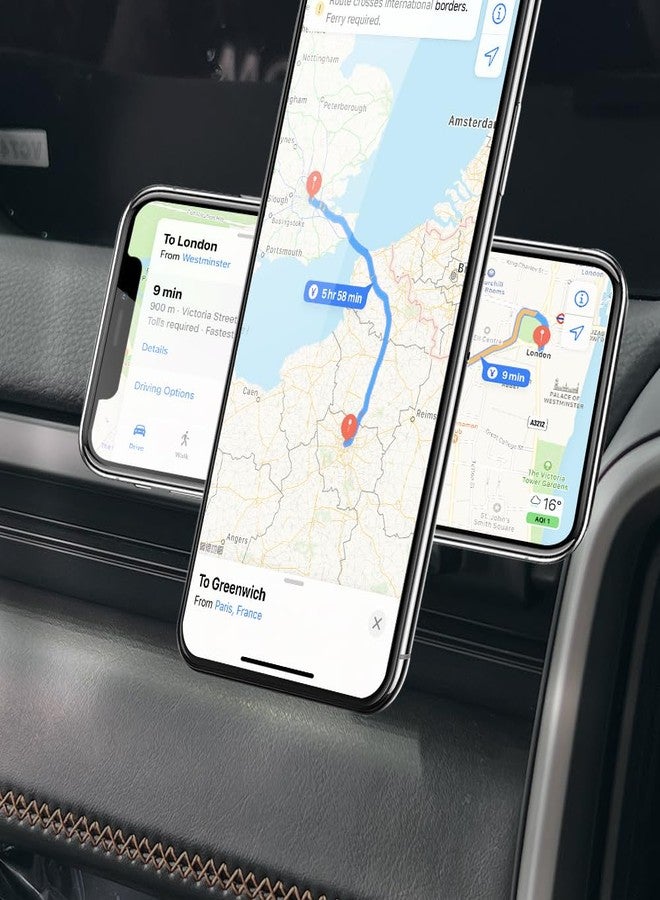 BEERTE Fits MagSafe Car Mount Fit for Mazda CX-50 2023-2025 Hands Free Magnetic Car Phone Holder Mount Strong Magnets Car Phone Mount Fit for iPhone 16 15 14 13 12 Series MagSafe Case All Phones - Image 4