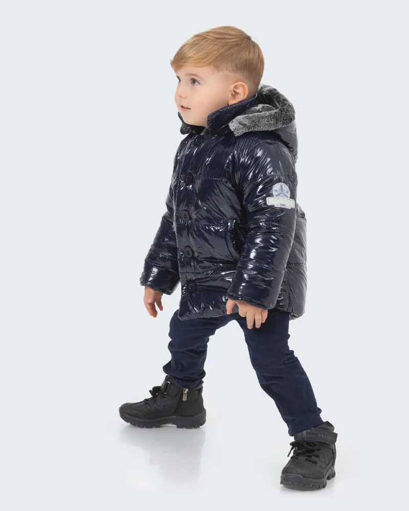بيبي هولا Hooded Water and Windproof Girl's Boy's Coat 13441