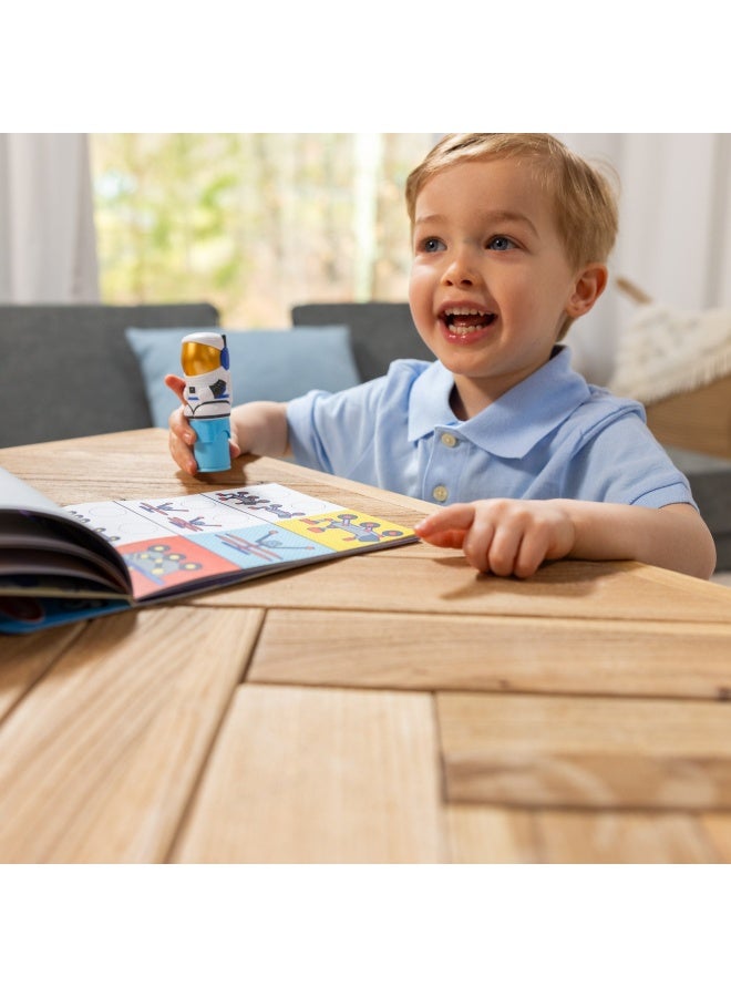 Melissa & Doug Astronaut Sticker Stamper Activity Pad - Image 4