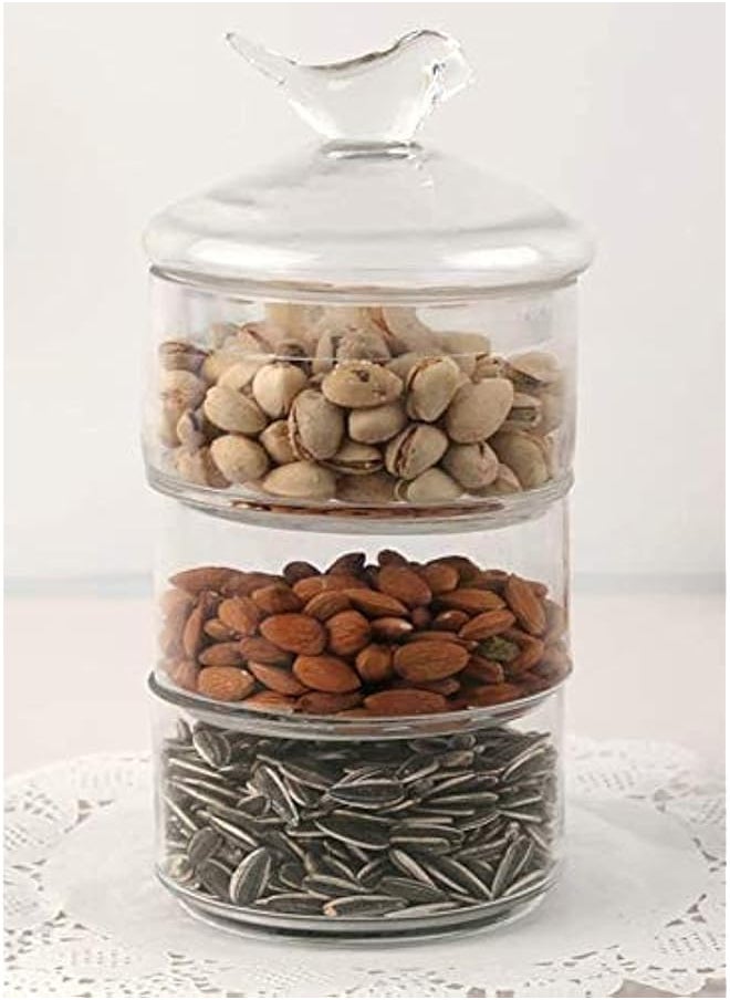 null Glass Candy Jar (Clear 12X 30Cm)  - Image 1