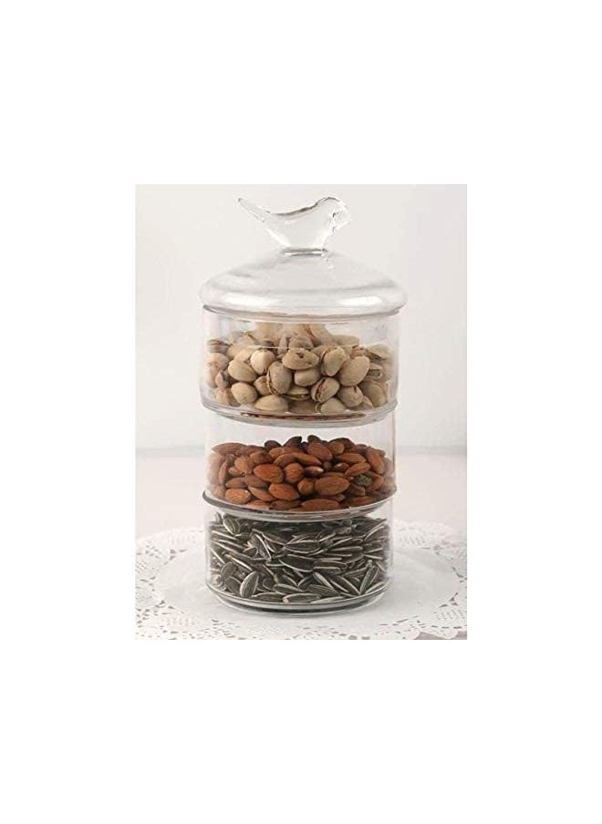 null Glass Candy Jar (Clear 12X 30Cm)  - Image 3