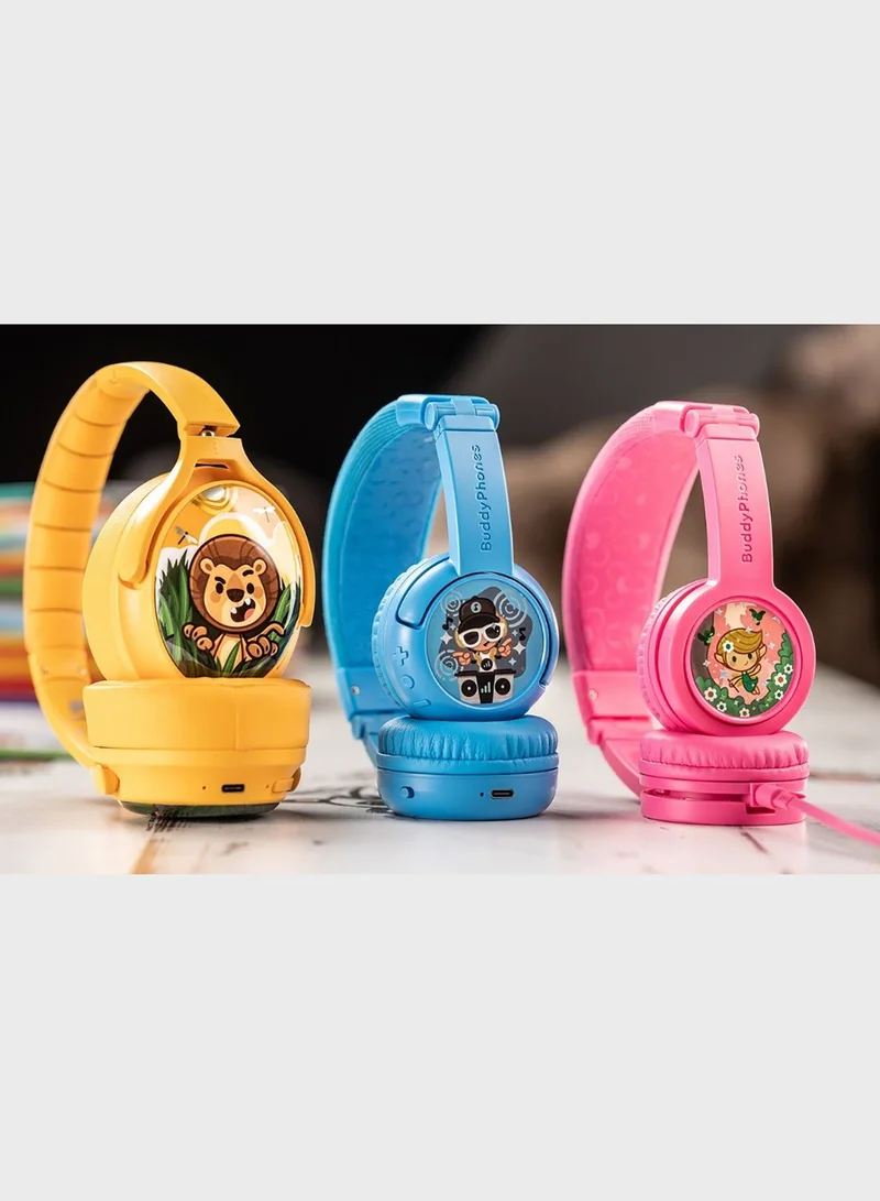BuddyPhones Cosmos+ Noise Cancellation Wireless Headphones