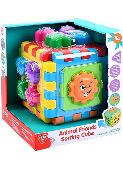 Animal Friends Sorting Cube