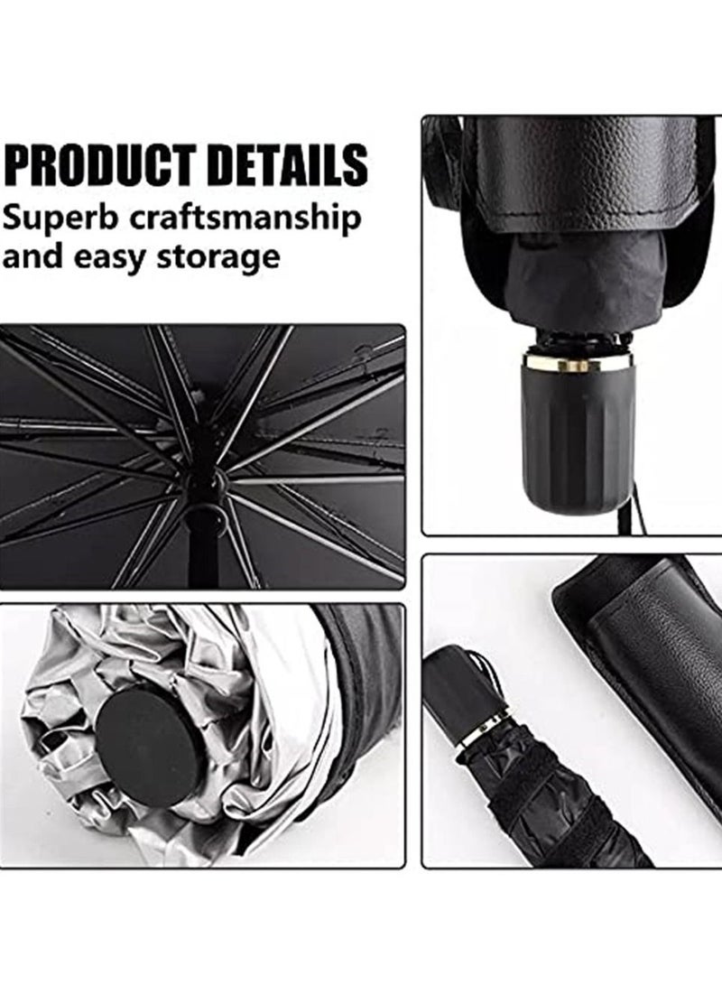 Foldable Car Sunshade Umbrella UV Windshield Cover Heat Insulation Sun Blind Auto Protection Accessories Size Large - Image 4