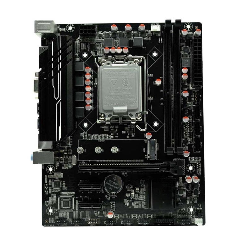 H610 Gaming Motherboard 3200MHz Frequency LGA1700(Intel 12th/13th Gen) Compatible with Core i3/i5/i7/i9 & Celeron/Pentium - Image 1