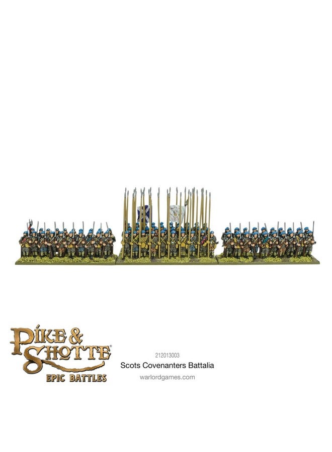 Warlord Games Pike & Shotte Epic Battles Scots Covenanters Battalia Military Table Top Wargaming Plastic Model Kit 212013003 - Image 3