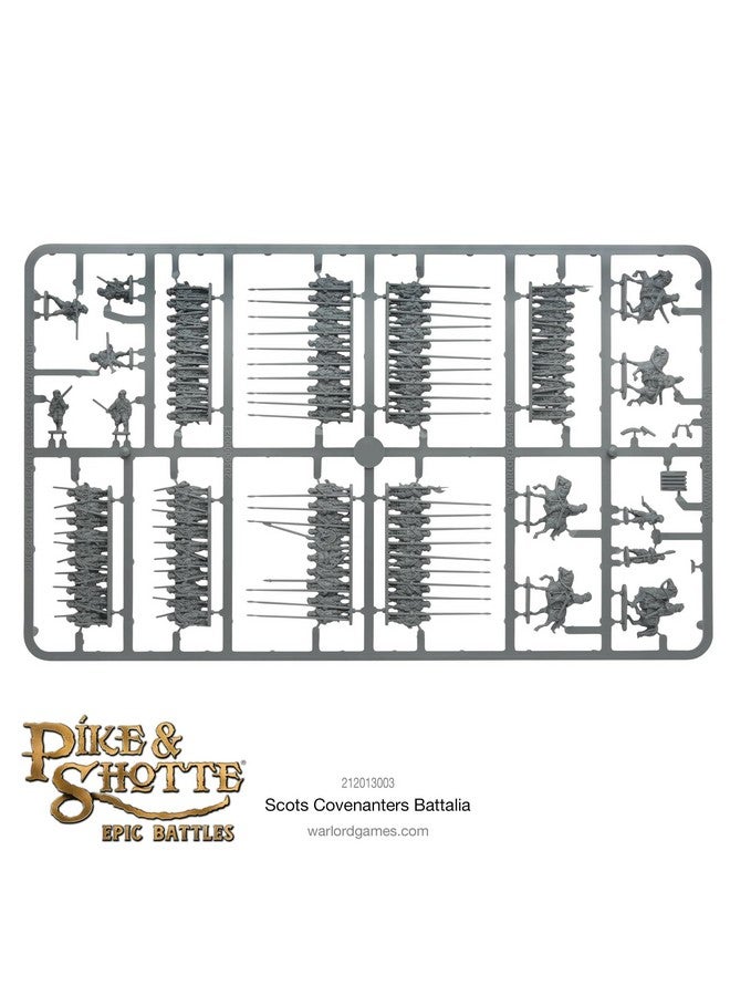 Warlord Games Pike & Shotte Epic Battles Scots Covenanters Battalia Military Table Top Wargaming Plastic Model Kit 212013003 - Image 4