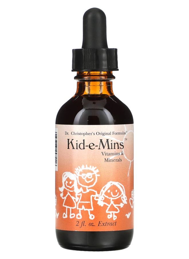 Christopher's Original Formulas Kid-e-Mins Vitamins & Minerals 2 fl oz 