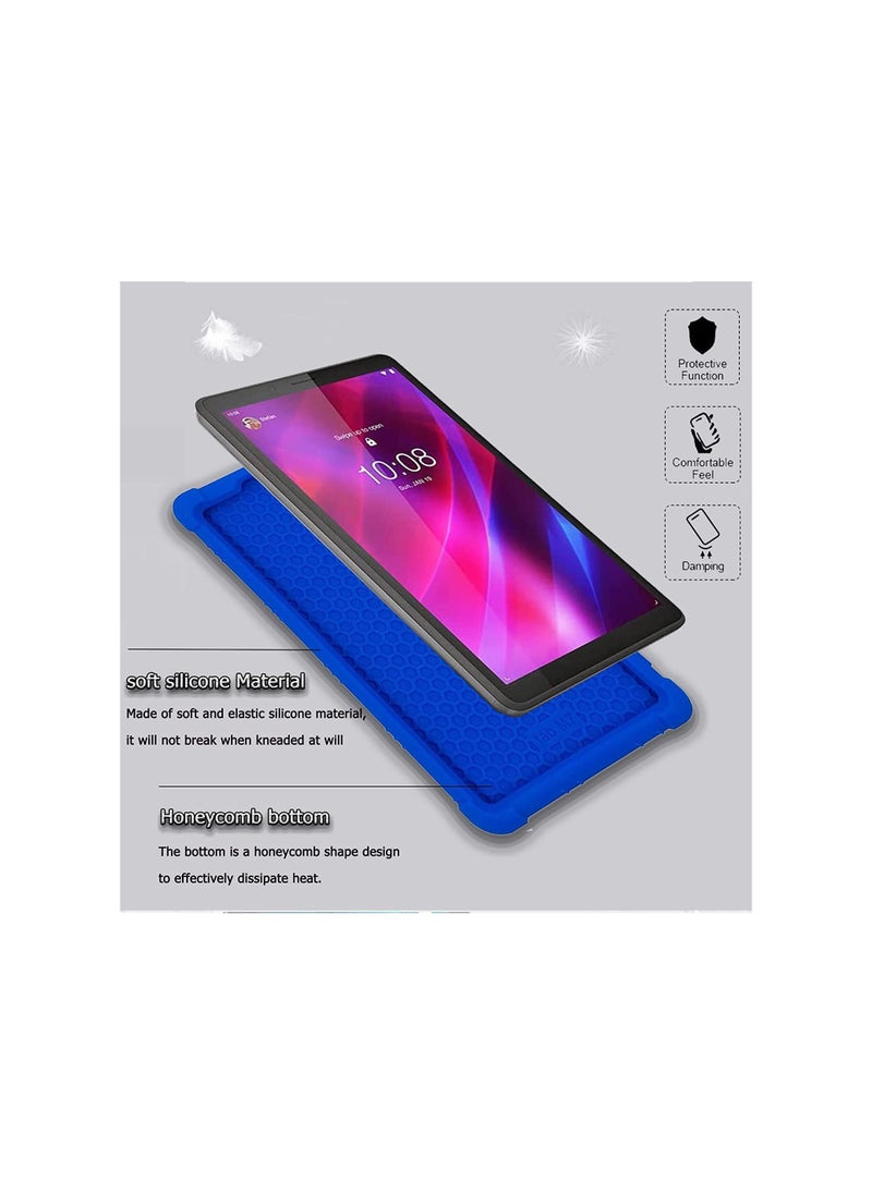 إيروريكس - جراب تابلت Lenovo Tab M7 مقاس 7 بوصة 2019 2021 الإصدار الثاني والثالث باللون الأزرق الداكن - Image 1