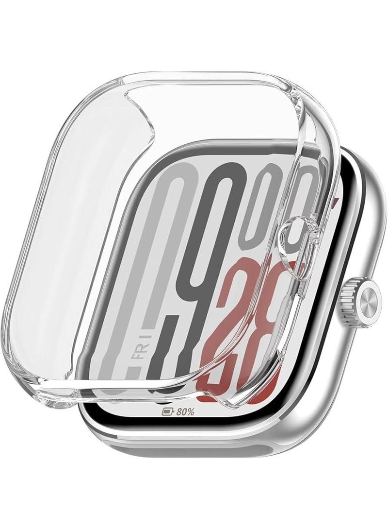 CASE For Xiaomi Redmi Watch 5 TPU Plating Cover - Clear - Image 1