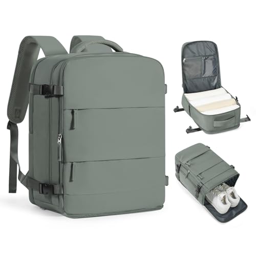 coofay Large Travel Backpack for Women Airline Approved Carry on Backpack for Airplanes Mochila De Viaje Spirit Airlines Personal Item Bag 18x14x8 Personal Item Travel Bag Backpack for Traveling on Airplane - Image 1
