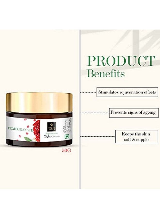 Good Vibes Pomegranate Rejuvenating Night Cream (50 G)  - Image 5