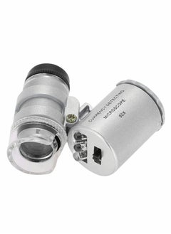 Y&D Mini Microscope, 60X Universal Portable Microscope with LED UV Lights Magnifying Glass  - Image 1