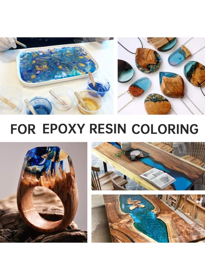 Mica Powder, Soap Dye, 30 Colours (5 g), Epoxy Resin Pigment Mica Powder + Glitter Powder for Candles, Bath Bomb, Slime, Makeup, Nail Polish, Paint  - Image 3
