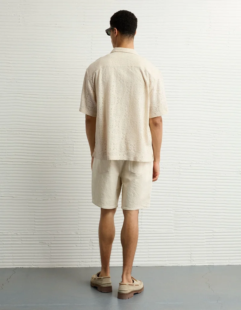 American Eagle AE Poolside Button-Up Shirt