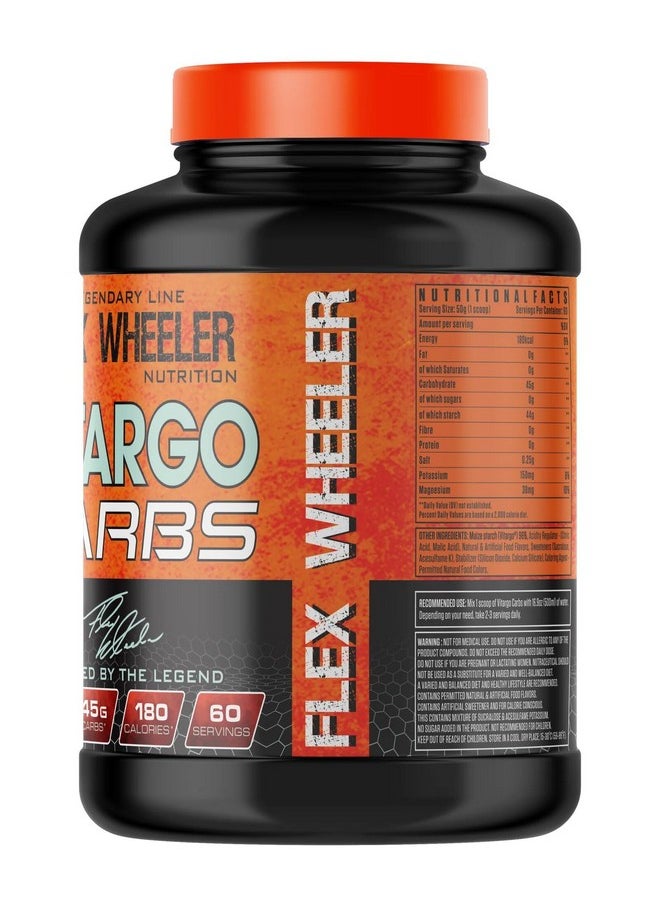 Flex Wheeler Nutrition - Vitargo Carbs (Orange, 3Kg) - Image 1