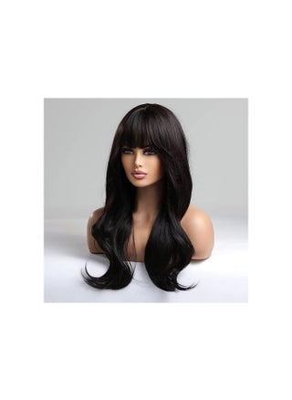 باروكة شعر صناعي  طويل مموج اسود اللون - pzsku/Z42DC617F6BEB2CAFEC1EZ/45/_/1724498716/4cc78286-9087-4490-bba2-94a6b14a8838