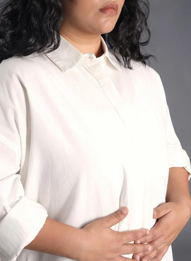 HIGH STAR Plus Size Classic Oversized Casual Shirt by Styli