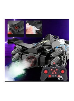 Generic Red RC Stunt Car with Mist Spray & LED Lights – 360° Rotating Remote Control Car – High-Speed Racing Toy for Kids  - Image 2