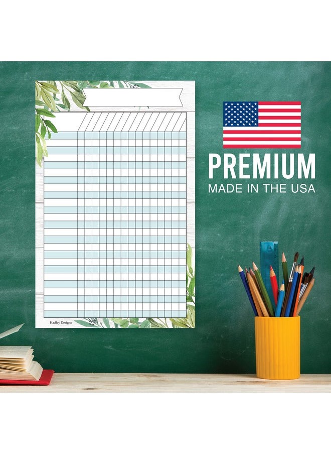 Hadley Designs Hadley Designs 4 Farmhouse Data Charts Classroom Incentive Chart for Classroom - Homework Chart for Classroom Reward Chart, Attendance Chart for Classroom Charts, Reward Chart for Kids Behavior  - Image 4