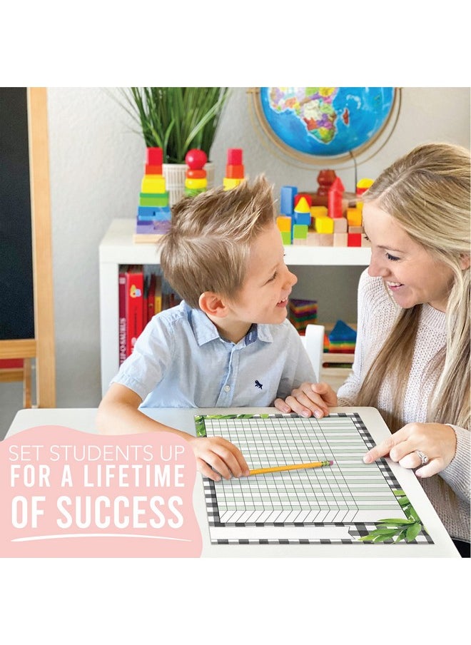 Hadley Designs Hadley Designs 4 Farmhouse Data Charts Classroom Incentive Chart for Classroom - Homework Chart for Classroom Reward Chart, Attendance Chart for Classroom Charts, Reward Chart for Kids Behavior  - Image 3