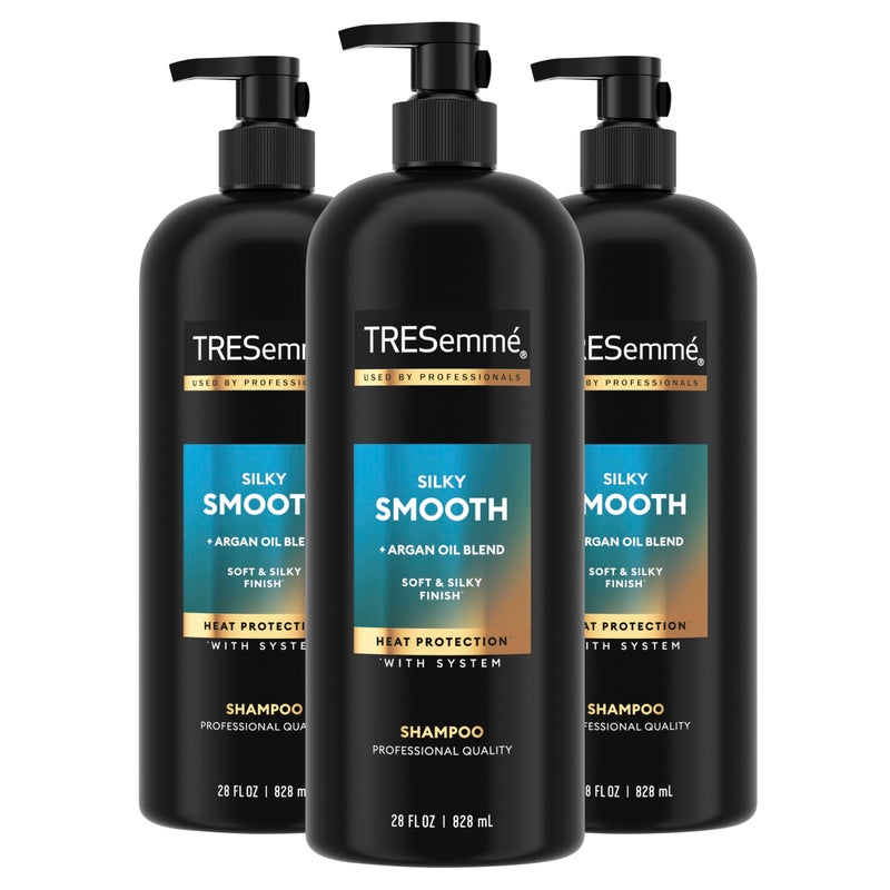 TRESemmé TRESemm AntiFrizz Shampoo 3 Count For Frizzy Hair Formulated With Pro Style Technology 28 Fl Oz