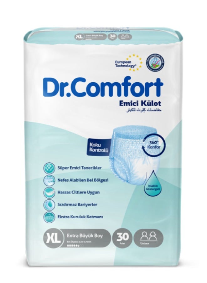 Dr. Comfort Elderly Diapers 30 Pieces  - Image 1
