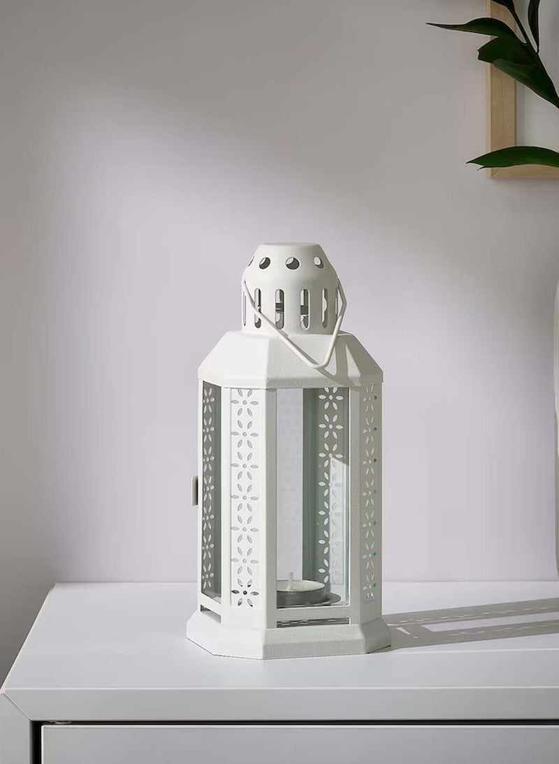 co arma A decorative stainless steel lantern, 35*22 cm high, suitable for celebrating Ramadan. - Image 4