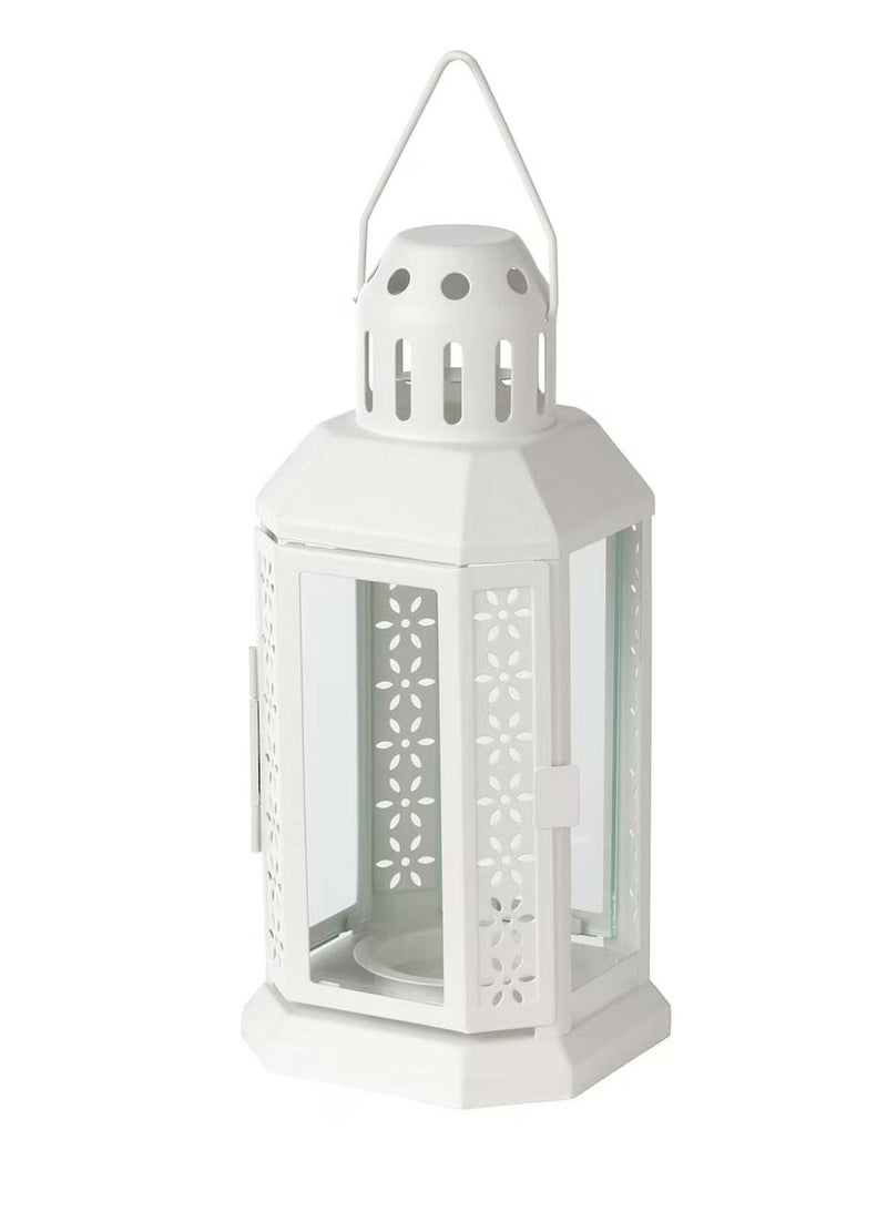co arma A decorative stainless steel lantern, 35*22 cm high, suitable for celebrating Ramadan. - Image 3