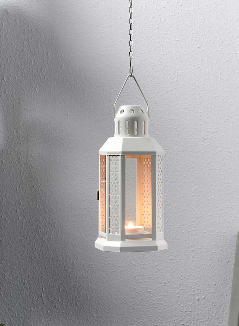 co arma A decorative stainless steel lantern, 35*22 cm high, suitable for celebrating Ramadan. - Image 2